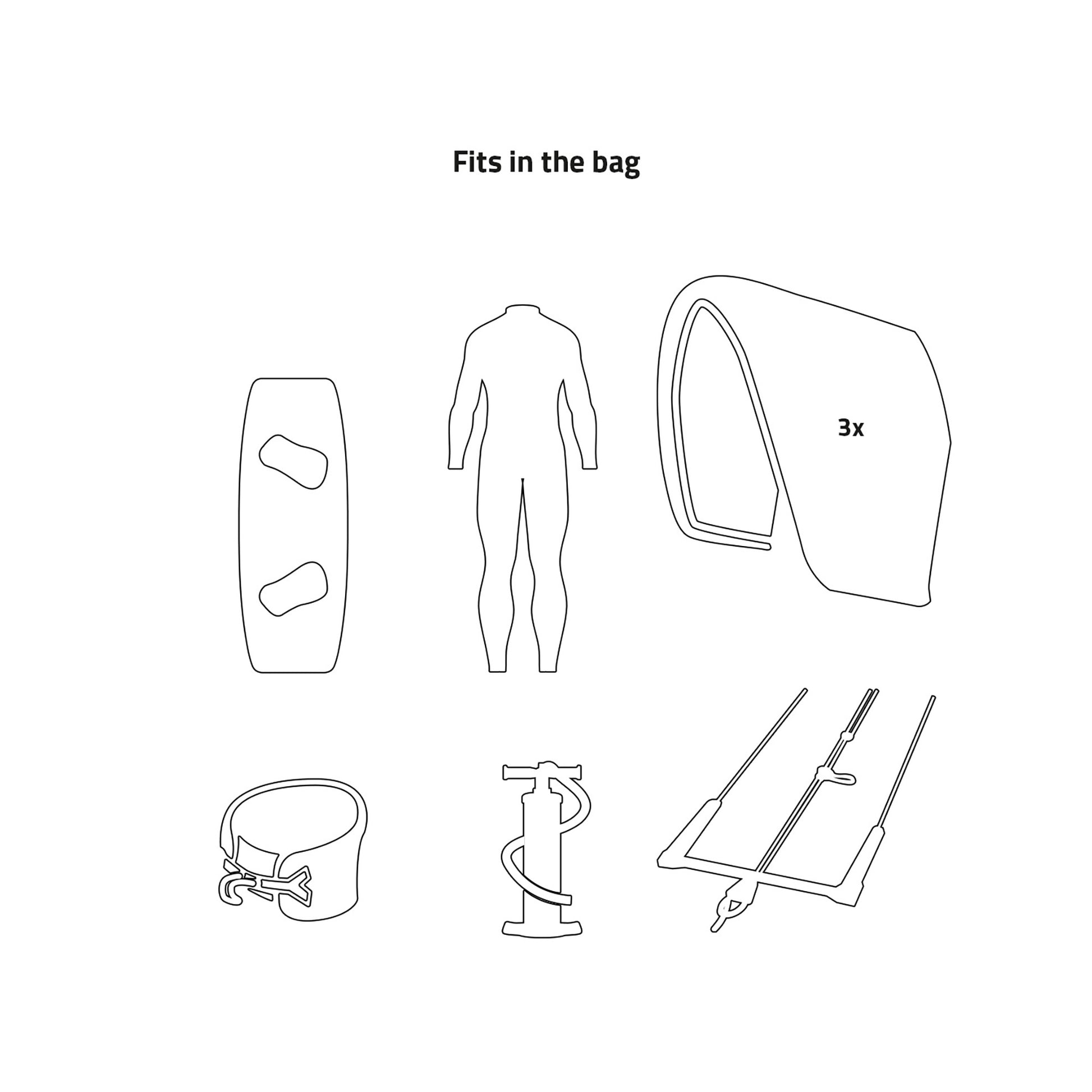 Prolimit Kitesurf Boardbag Golf Travel Light image 2