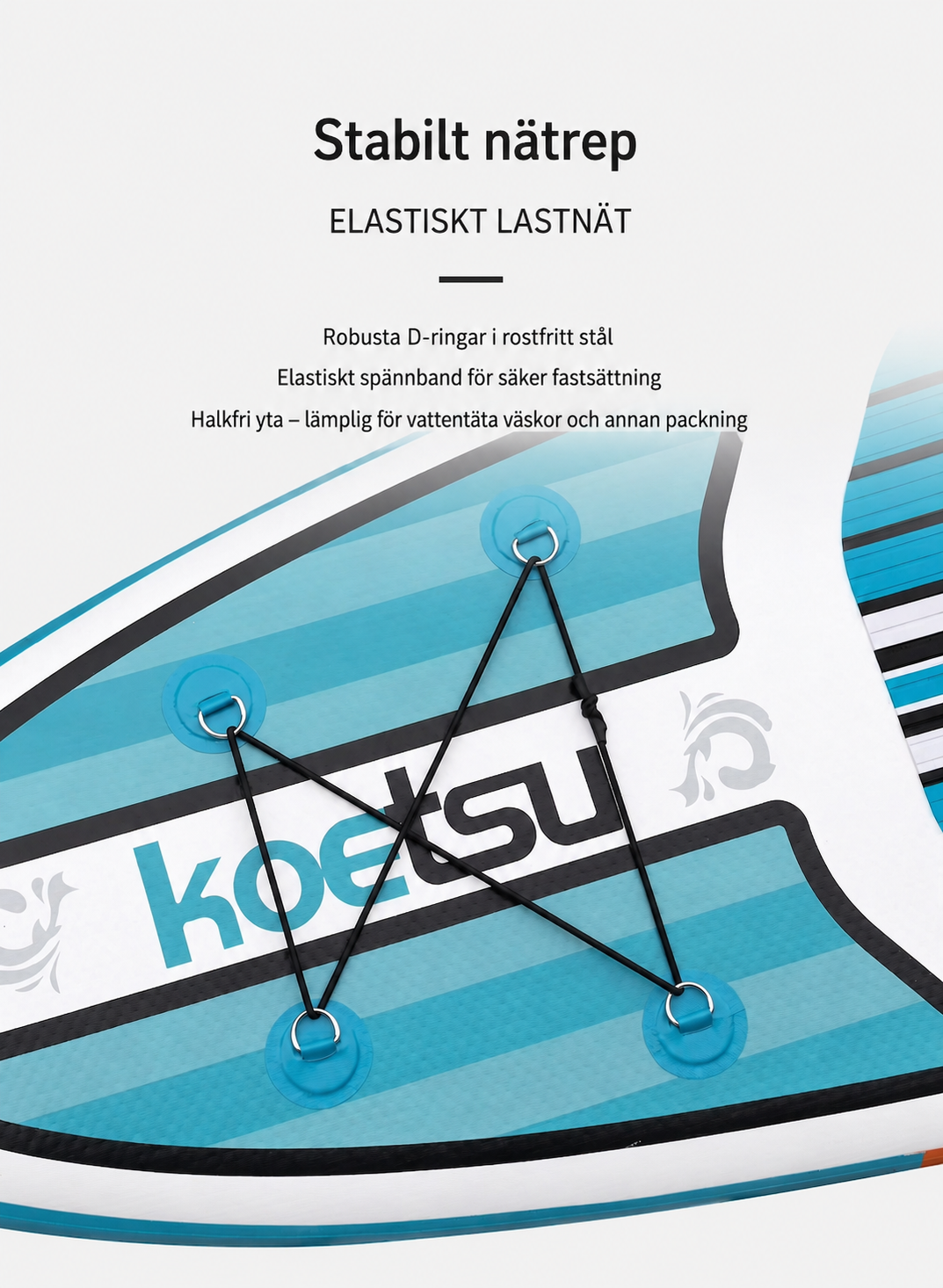 KOETSU 320 Totem – Uppblåsbar SUP med komplett paket